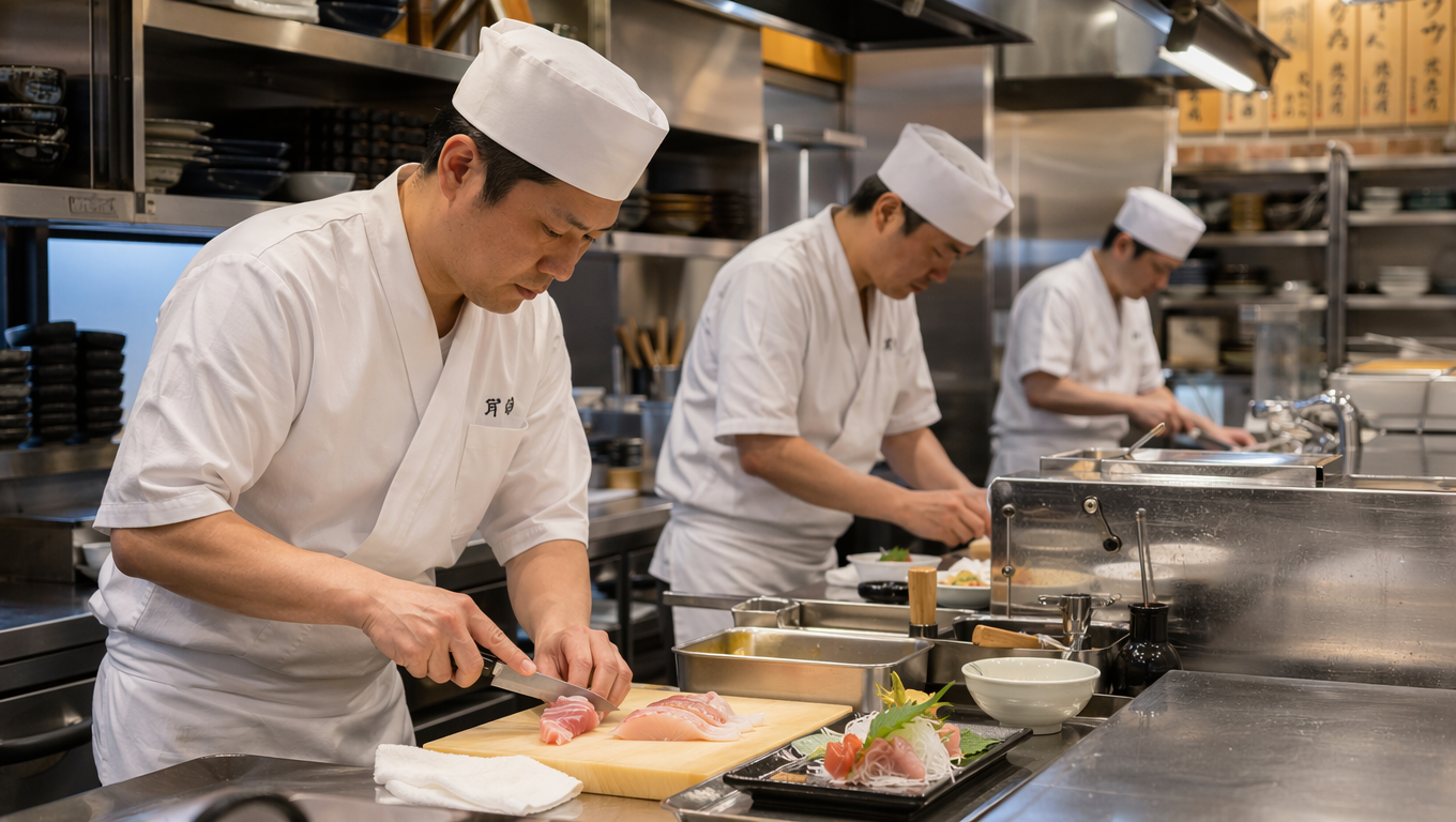 飲食店でのオゾン活用イメージ